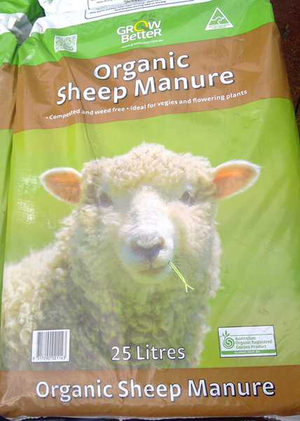 Organic sheep manure 25L